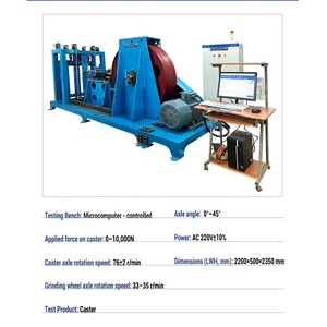 Nhà máy trực tiếp 10 tấn Heavy - Duty Polyurethane bánh xe thử nghiệm máy OEM lốp & bánh xe tải Radial cuộc sống Thiết bị kiểm tra - Product Image 4