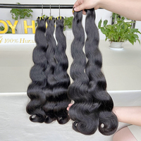 Lots de Cheveux Naturels Vietnamiens Bruts Grade 12A 15A, Ondulés, Double Trame, 100% Non Traités, Cuticules Alignées, Vente en Gros