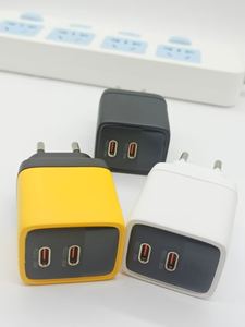 批发35W usb-c快速Pd 35w苹果手机12 11壁式充电器三星旅行友好型移动通用非盟插头中国制造 - Product Image 3