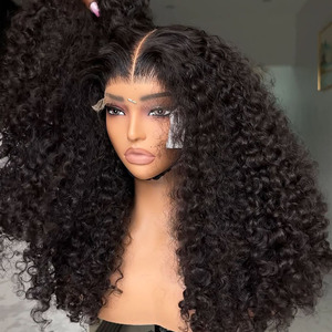 Mật Độ Cao Nguyên Miến Điện Tóc Xoăn Tóc Giả Glueless HD Đầy Đủ Ren Phía Trước Tóc Giả Brazil Con Người Tóc 12A Lớp Việt Tóc Giả Tóc Thô - Product Image 6