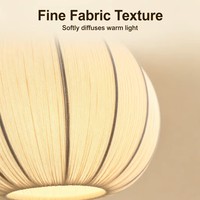 Lampe suspendue minimaliste en tissu blanc, luminaire suspendu en fer doré pour chambre à coucher, salle à manger, îlot de cuisine, chevet