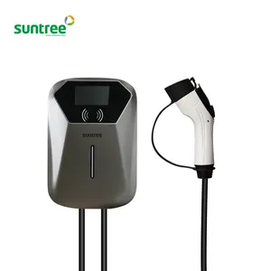 32A 7kw 11kw type 2 Level 2 Electric Vehicle Home Ev Wall Charger Car Charging Station Charge Manufacturer