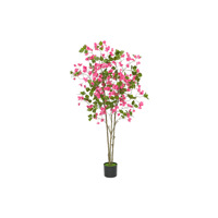 Plante verte Bougainvillier Arbre En Pot Intérieur Salon Décoration Plante Aménagement Paysager Faux Arbre Ornements Simulation Fleur