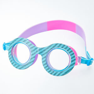 Zhouxiang Kinderen Zwembril Cartoon Ontwerp Anti-Mist <span class=keywords><strong>Uv</strong></span> Bescherming Schattige Zwembril Waterdichte Siliconen Bril Voor Kinderen - Product Image 5