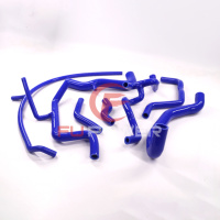 Kit de tuyau d'admission de liquide de refroidissement en silicone pour VW Corrado VR6 GOLF MK3 VR6 2.8 92-97 NBLQ