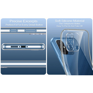 <span class=keywords><strong>Funda</strong></span> de silicona transparente <span class=keywords><strong>original</strong></span> para <span class=keywords><strong>Xiaomi</strong></span> Redmi 13C 12C Note 13 12 12S 11 11S <span class=keywords><strong>11T</strong></span> <span class=keywords><strong>Pro</strong></span> + Speed 5G 4G, <span class=keywords><strong>funda</strong></span> trasera suave transparente - Product Image 6