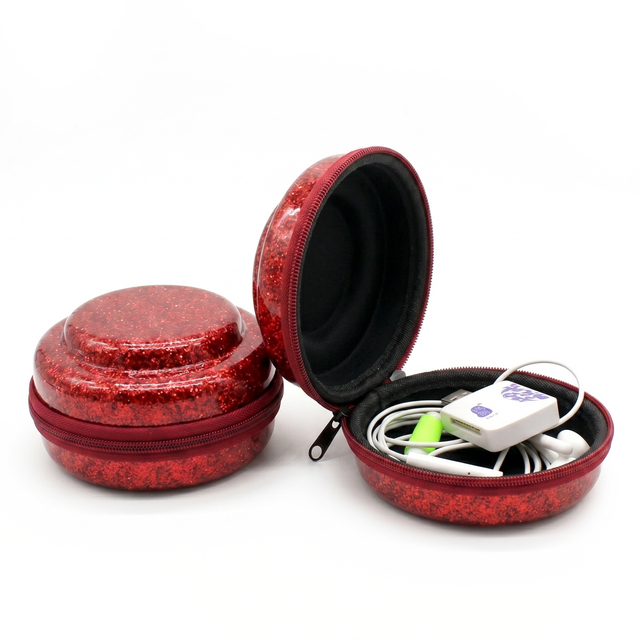 Mini EVA Earbuds Storage Case Portable Hard Shell Headset Carrying Bag Custom Logo Travel Organizer Manufacturer