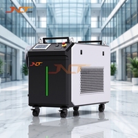 Nouveau modèle de système de nettoyage au laser pulsé industriel haute efficacité 1000W, refroidi par eau, pour l'élimination de la rouille, de la peinture et des oxydes, avec certification CE