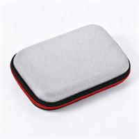 Étui de rangement pour batterie externe en EVA rigide personnalisé, étanche, antichoc, anti-poussière, organiseur de câbles électroniques et de chargeurs