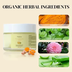 <span class=keywords><strong>Crème</strong></span> pour le visage au curcuma avec logo personnalisé, cosmétiques coréens biologiques nourrissants et blanchissants, <span class=keywords><strong>crème</strong></span> pour le visage à l'acide hyaluronique - Product Image 2