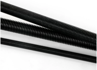 High Strength Grade 8.8/12.9 Carbon Steel Metric Thread Full Thread Stud 1m Length Black Threaded Rod