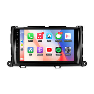 9 дюймов Gps стерео аудио Android мультимедиа Carplay сенсорный экран автомобильный Радио плеер с Carplay для <span class=keywords><strong>Toyota</strong></span> <span class=keywords><strong>Sienna</strong></span> 2011 2012 2013 2014 - Product Image 1
