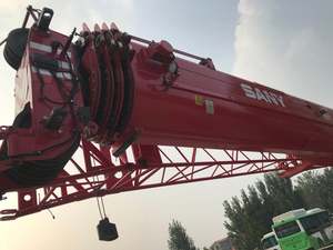 Grue sur camion certifiée Sany STC500 50T avec boîte de vitesses durable pour travaux de levage lourds en ingénierie - Product Image 3