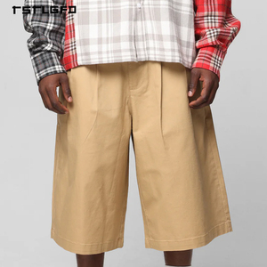 Shorts Bermuda personnalisés taille haute décontractés en polyester recyclé pour l'été, exploration urbaine, shorts cargo doux au toucher - Product Image 2