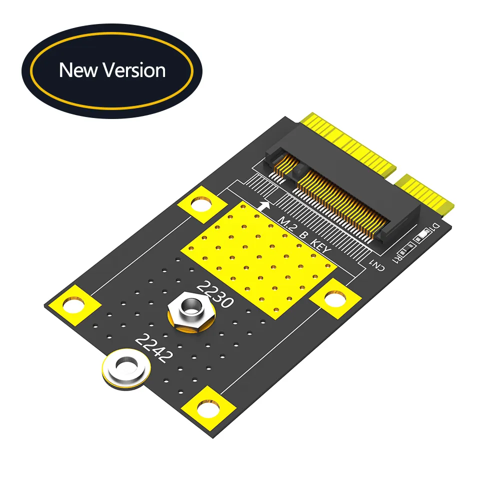Hỗ trợ chỉ 2230 2242 loại M2 PCIe NVMe SSD M2 NVME SSD Adapter Card cho máy tính
