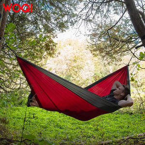 Hamaca de Nailon WOQI, 0.7 kg, Portátil, para Acampar al Aire Libre, Uso Individual o Doble, Diseño Minimalista - Product Image 3