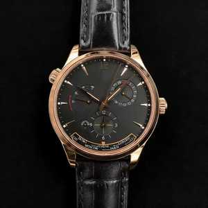 Montre automatique mécanique de luxe multifonctionnelle personnalisée de haute qualité en acier inoxydable élégante pour homme avec affichage jour/nuit - Product Image 1