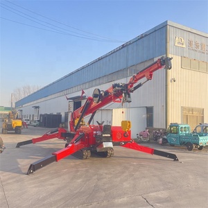 Nouvelle grue araignée hydraulique miniature JN-SPT de Chine, motorisée, capacité 8T, hauteur de levage 21m, pour levage intérieur - Product Image 3