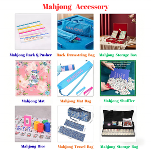 Oferta Especial: Juego de Mahjong Americano Moderno y Lujoso de 4 Niveles en Azul, 160 Fichas Acrílicas Ecológicas, Juego Familiar <span class=keywords><strong>para</strong></span> Niños, Ideal <span class=keywords><strong>para</strong></span> Fiestas y Días Festivos - Product Image 5