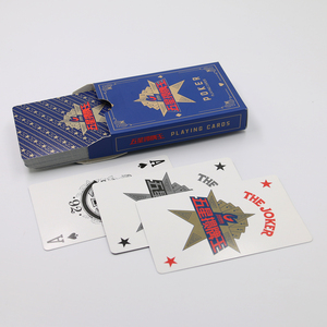 OEM Custom Logo <b>Playing</b> <b>Cards</b> Waterproof PVC Paper Party Game Poker <b>Cards</b> Custom Design Printing - Product Image 2