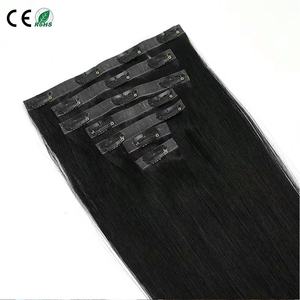 Wholesale Raw Brazilian Remy Chemical Free <b>Clips</b> Best Quality Human Hair Vendor Easy Wear Seamless <b>Clip</b> Hair <b>Extensions</b> Natural - Product Image 1