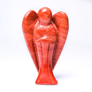 Statua di Angelo in Pietra Arenaria Blu <span class=keywords><strong>2026</strong></span>, Artigianato Semi-Prezioso Intagliato a Mano, Angelo in Cristallo da 7,5 cm per Decorazione, Guarigione e Artigianato Reiki - Product Image 5