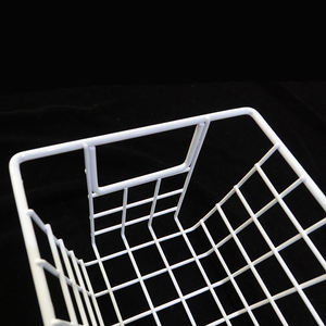 <span class=keywords><strong>Cestas</strong></span> Metálicas <span class=keywords><strong>para</strong></span> Congelador Vertical, Contenedores <span class=keywords><strong>de</strong></span> Almacenamiento <span class=keywords><strong>de</strong></span> Alambre Blanco, <span class=keywords><strong>Cestas</strong></span> Pequeñas <span class=keywords><strong>para</strong></span> Congelador, Despensa, Organización del Baño - Product Image 2