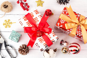 Tùy Chỉnh Thiết Kế Mới Đầy Màu Sắc Giáng Sinh Bao Bì Quà Tặng Gói Giấy Cuộn Cho Bữa Tiệc Sinh Nhật - Product Image 3