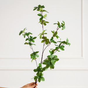 Ramas de Vegetación Artificial, Hojas de Plástico, Estilo Nórdico, Decoración del Hogar, Accesorios para Bodas, Ecológico - Product Image 1