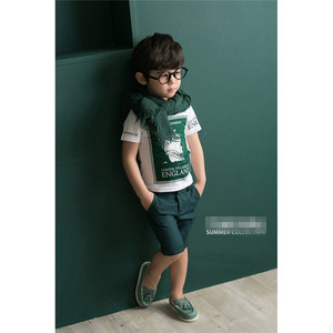 Conjunto de Ropa para Niños 2017, Pantalones y Camiseta con Diseño Elegante de Huzhou - Product Image 4