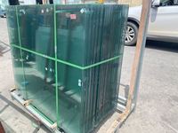 Haute qualité grand plat trempé PVB feuilleté verre de sécurité salle de bain fenêtre extérieure sol porte coulissante plafond solaire industriel