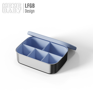 Leak Proof Stainless Steel Divide Compartment <strong>Stackable</strong> <strong>Lunch</strong> <strong>Box</strong> Set Stainless Steel Bento <strong>Lunch</strong> <strong>Box</strong> Kids Portable <strong>Lunch</strong> <strong>Box</strong> - Product Image 2