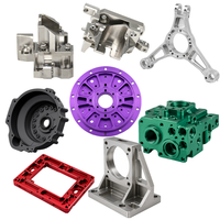 Pièces métalliques de précision CNC à prototype rapide 3/4/5 axes, pièces usinées et tournées en alliage d'aluminium personnalisées, services d'usinage CNC