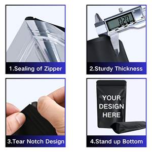 Logotipo personalizado Impreso CBD flores Paquete <span class=keywords><strong>Galletas</strong></span> Bolsa de embalaje de alimentos Paquetes de impresión personalizada 3,5G 5g 14g Impresión digital Bolsa de Mylar - Product Image 5