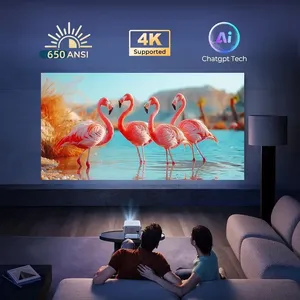 Dazzler rạp chiếu phim tại nhà máy chiếu LED proyector <span class=keywords><strong>1080p</strong></span> Video di động <span class=keywords><strong>Android</strong></span> thông minh wifi <span class=keywords><strong>1080p</strong></span> Máy chiếu Mini 4K - Product Image 3