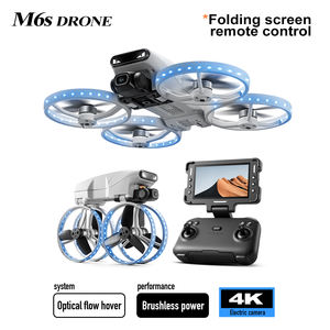Nuevo Dron M6S con Flujo Óptico y Luz LED, Cámara Profesional HD 4K 5G Wifi, FPV, Sin Escobillas, con Evitación de Obstáculos, Pantalla HD, Quadcopter RC - Product Image 4