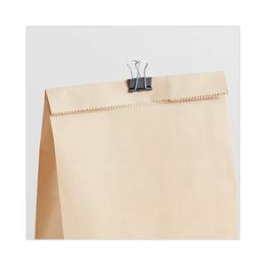 Clips de Encuadernación Universales 10200, Pequeños, Capacidad de 3/8 Pulgadas, Ancho de 3/4 Pulgadas, Negros, 12 por Caja, para Uso en Papelería, Hechos de Metal, PVC y Magnético - Product Image 2