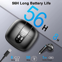 HE050A 360 Effet Sonore Surround TWS ANC Écouteurs Annulation du Bruit TWS Casque Affichage LED HiFi Stéréo Écouteur