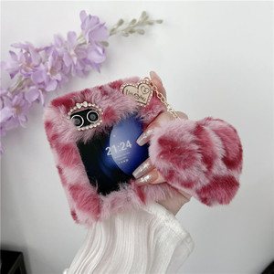 <span class=keywords><strong>เคส</strong></span>หรูหราพร้อมจี้รูปหัวใจเสือดาวอบอุ่นสำหรับ Samsung Galaxy Z <span class=keywords><strong>Flip</strong></span> 5G 5 3 <span class=keywords><strong>4</strong></span> Flip4 ZFlip5ฝาหลังกันกระแทก - Product Image 5