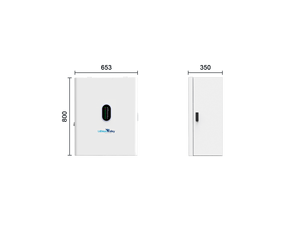 Batería de iones de litio de bajo voltaje, sistema todo en uno de energía monofásica, estándar europeo, 10kwh ~ 30kwh, sistema de almacenamiento de energía Solar - Product Image 3
