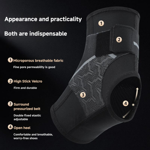 Leichtes Material Kompression Elastischer Knöchel stütz stabilisator Sport wickel Bandagen zur Vermeidung von Verletzungen Knöchel manschette - Product Image 2