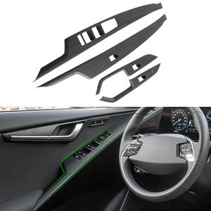 Accessori per auto decorazione interna vetro alzate pannello bracciolo copri corpo kit per <span class=keywords><strong>Kia</strong></span> <span class=keywords><strong>Niro</strong></span> <span class=keywords><strong>2022</strong></span> - Product Image 6