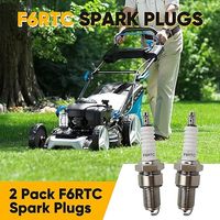Bougie d'allumage pour moto Iridium F6RTC, 2 pièces, remplacement/compatible pour ATV/Dirt Bike
