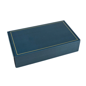 Boîte d'expédition en carton ondulé avec revêtement UV personnalisé, gaufrage, pour l'emballage de balles de cricket, boîtes cadeaux avec matériaux recyclés - Product Image 1