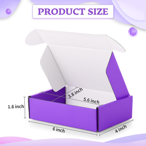 Cajas de Envío Corrugadas Pequeñas con Diseño Único e Impresión de Logotipo Personalizado, Cajas de Regalo de Papel para Empacar Productos - Product Image 2