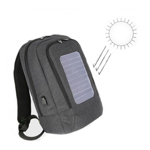 Custom High Quality Solar Charge <b>Anti</b> <b>Theft</b> Waterproof Business Computer Laptop <b>Backpack</b> With Solar Panels <b>Backpack</b> - Product Image 2