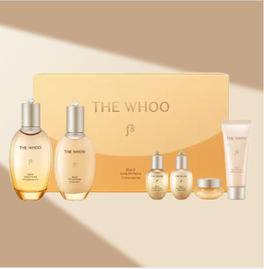 WHOO Gong Jin Hyang Set Reafirmante para el Cuidado de la Piel 2P Tónico Antiedad + Emulsión 150ml y 110ml Cuidado Facial Coreano de Lujo - Product Image 2