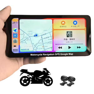 Top Sales A-600 Android <b>Motorcycle</b> Helmet Navigator OEM 6.3" Touch Screen Wireless Android Auto Carplay 4G GPS Beidou 4K HD - Product Image 3