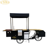 Tricycle électrique personnalisée de 4 pouces, vélo à bière, pour café, Cargo, glaces, à pédale, alimentation