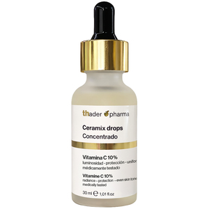 Gotas Ceramix de Thader Pharma con 10% de Vitamina C, 30 ml, Suero para la Piel - Product Image 1